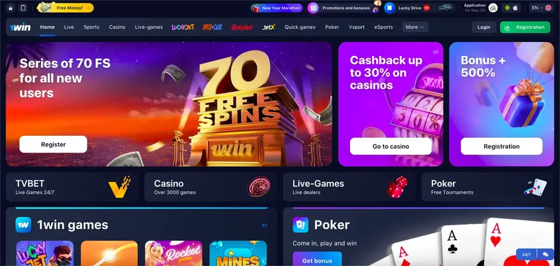 1Win casino review summary