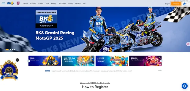 BK8 website